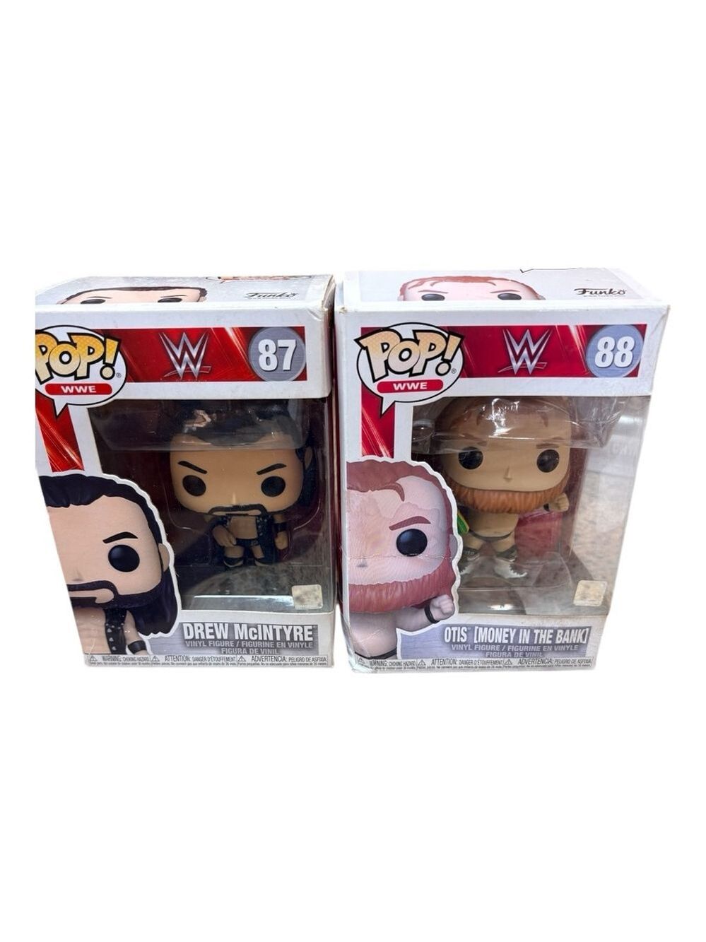 Funko WWE Drew McIntyre & Otis Action Figures